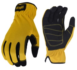 [DPG222L] ****Dewalt RapidFit Men's Large Polyester High Dexterity Mechanic Glove