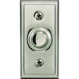 [SL-708-00] ****Heath Zenith Wired Nickel LED Lighted Doorbell Push-Button