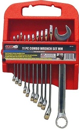 [89192] Grip 11 Pc Combination Wrench Set MM