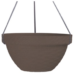 [TAMRCO2614] ****Terragave Rattan Hanging Pot, Earth