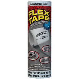 [TFSCLRR1210] ****Flex Tape 12 In. x 10 Ft. Repair Tape, Clear