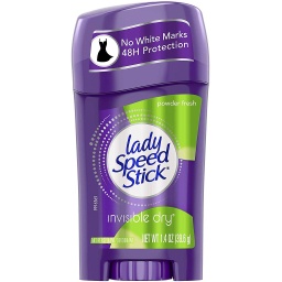 [524392] ****Lady Speed Stick Deodorant Antiperspirant Powder Fresh, Invisible Dry, 1.4oz