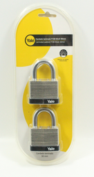 [16121] Yale Padlock 135 50mm KAx2 Vis