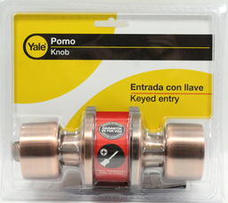 [10675] Yale Knob Chester US11 Keyed Entry Vi