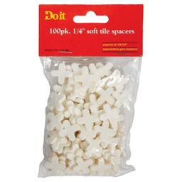 [309206] ****Do it Soft Tile Spacers 100-Pack 1/4 In White