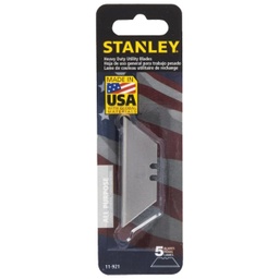 [11-921] ****Stanley 2-Point Heavy-Duty Utility Knife Blades 2-7/16 In. 5-Pack