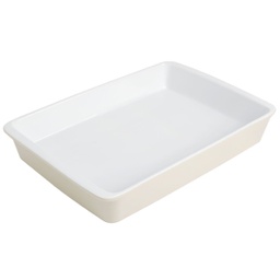 [128891.01] ****Martha Stewart Bakeware 12.75in Rect Stoneware Grey