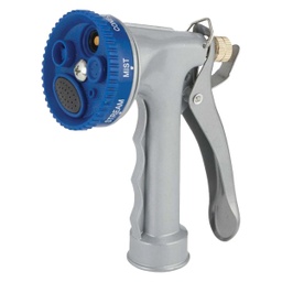 [55108] ****Best Garden Metal 5-Pattern Nozzle, Blue &amp; Gray