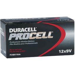 [85695] ****Duracell ProCell 9V Alkaline Battery 12-Pack