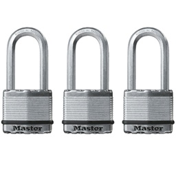 [M5XTRILH] Master Lock Magnum Keyed Alike Padlock 2 In. 3-Pack