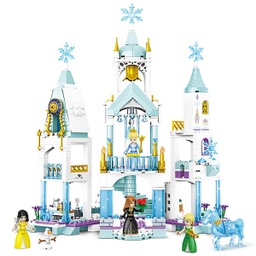 [832-46-A61718] ****Kids Princess Castle 608pc Set