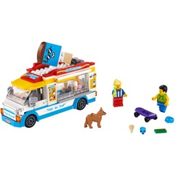 [832-46-B80186] ****Kids Dream Town Building Blocks Ice Cream Truck