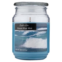 [3297128] Candle-Lite Everyday 18 Oz. Jar Candle - Ocean Blue Mist