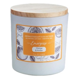 [C8200] ****Candle Warmers 15oz Energize Aromatherapy Candle - Orange &amp; Amber