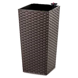 [MCX126000] Rey Planter Square Rattan Style 7.5in