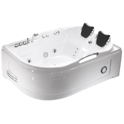 [A006 RHJB19600] Royal Homes Jacuzzi Bathtub Right Side 66.9In.x47.2In.x26.7In.