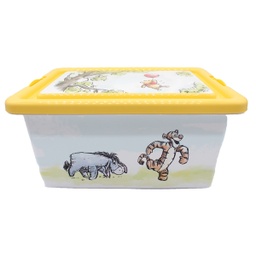 [13737] ****Disney Kids Storage Container 7L Pooh Rain Check