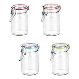 [CS01548] ****Home Basics Mini Mason Jar, Assorted