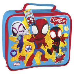 [15056] ****Disney Kids Lunch Bag Rectangular Insulated - Spidey &amp; Friends