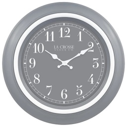 [404-3846] La Crosse Louisa Wall Clock 18 In.