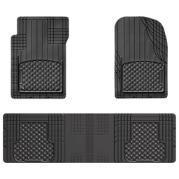 [11AVMMOTHSB] ****WeatherTech Trim-to-Fit Over The Hump Rubber Floor Mat 3pc, Black