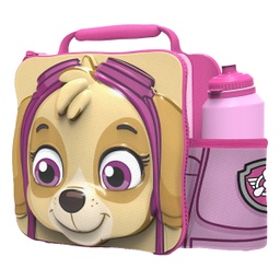 [86759] ****Disney 3D Insulated Lunch Bag &amp; Sports Bottle 530ml - Paw Patrol Skye