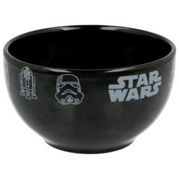 [1556] ****Disney Star Wars Ceramic Breakfast Bowl 600ml