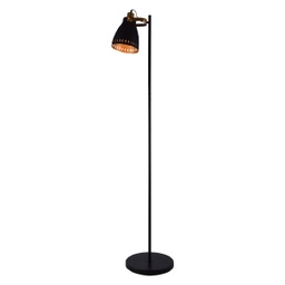 [5-90140] ****Royal Homes Floor Lamp Black &amp; Gold otra