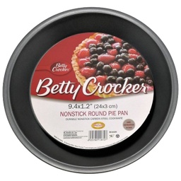 [BC1026] ****Betty Crocker Nonstick Round Pie Pan 9.4*1.2In.