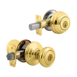 [99910-045] Kwikset Single Cylinder Deadbolt and Knob