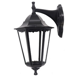 [HY-P100B Bigger Size RHWL20826] Royal Homes Outdoor Wall Light Black