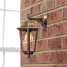 [HY-P100B Bigger Size RHWL20827] Royal Homes Outdoor Wall Light Rust