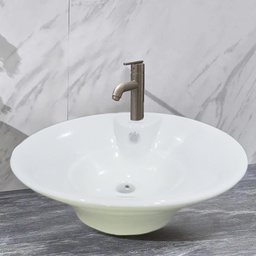 [172 RHBS21653] ****Royal Homes Vessel Bathroom Sink 18.5X 18.5X6.2In.