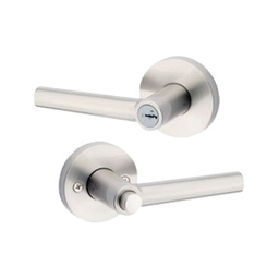 [91560-010] ****Kwikset Keyed-Entry Lever Milan Lever Satin Nickel