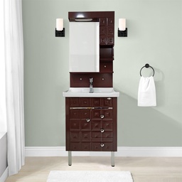 [601 RHBV22520] Royal Homes Bathroom Vanity 24In.x18.6In.x70.8In.