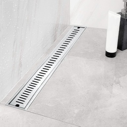 [RHLSFD22607] Royal Homes Linear Shower Floor Drain Chrome 3.93In.x23.6In.x2.08In.