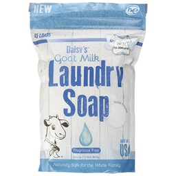 [BN-PD3003-06] ****B &amp; N All Natural Daisy's Goat Milk Laundry Soap, Fragrance Free, 45 Loads