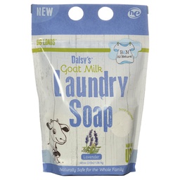 [BN-PD9601-06] ****B &amp; N All Natural Daisy's Goat Milk Laundry Soap, Lavender, 96 Loads