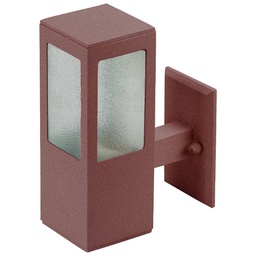 [69498] Westinghouse Wall Lamp Square E27 60W Brown