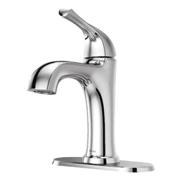 [LF-042-LRCC / LF042LRCC] Pfister Ladera Single Control Bathroom Faucet With Push &amp; Seal, Polished Chrome