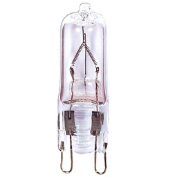 [s-4615] Satco 25W 120V Clear Double Loop Base T4 Halogen Special Purpose Light Bulb