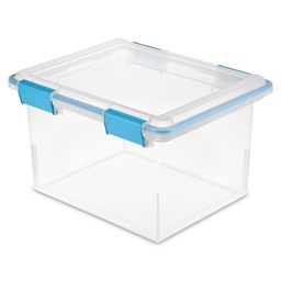 [19334304] Sterilite 32 Qt. Gasket Storage Tote 14.9 x 11 x 18.5 In.