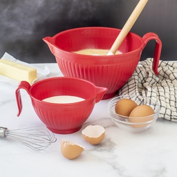 [68900] ****Nordic Ware 10-Cup Better Batter Bowl, Red