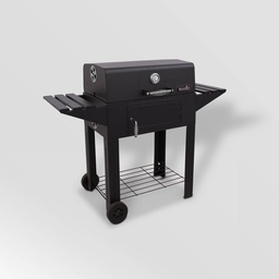 [21301569] Char-Broil American Gourmet 610 Charcoal Grill with Side Shelves