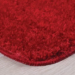 [BM41764 CHBMS24590] Classy Homes Bath Mat Red 20In. x 32In.