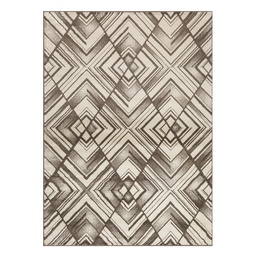 [MN650E57 CHR24884] L'Baiet Rugs Beige Geometric 5'x7'