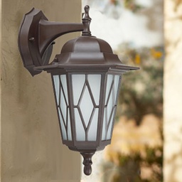 [D10090-CF / 10090-CF RHOWL24811] Royal Homes Outdoor Wall Light E27 100W