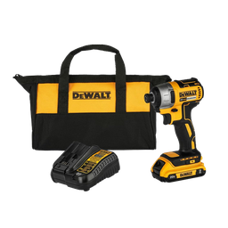 [DCF7871D1-B3] DeWalt 20V MAX Cordless 1/4-In. (6.35mm) Impact Driver Kit