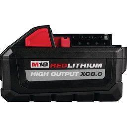 [48-11-1880] ****Milwaukee M18 REDLITHUM 18 Volt Lithium-Ion 8.0 Ah High Output XC8.0 Tool Battery