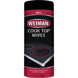 [90] Weiman Cook Top Cleaning Wipe 7 In. x 8 In. (30 Count)